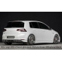 Diffuseur de pare-chocs arrière "Carbon look" "Rieger Tuning" pour VOLKSWAGEN GOLF 7