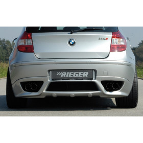 Ajout de pare-chocs arrière "Rieger Tuning" pour BMW SERIE 1 (E87)