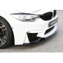 Lame de pare-chocs avant "noir brillant" "Rieger Tuning" pour BMW M3 (F80)
