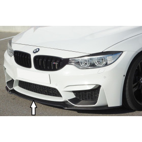 Lame de pare-chocs avant "Carbone véritable" "Rieger Tuning" pour BMW M3 (F80/M-PERFORMANCE)