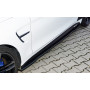 Lame de bas de caisse gauche "Carbone véritable" "Rieger Tuning" pour BMW M4 (F82/F83)