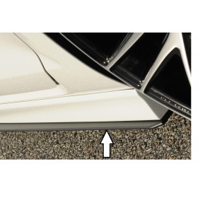 Lame de bas de caisse droit "Rieger Tuning" pour VOLKSWAGEN GOLF 7