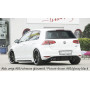 Diffuseur de pare-chocs arrière "noir" "Rieger Tuning" pour VOLKSWAGEN GOLF 7