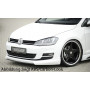 Lame pour ajout de pare-chocs avant "noir" "Rieger Tuning" pour VOLKSWAGEN GOLF 7