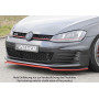 Lame de pare-chocs avant "noir" "Rieger Tuning" pour VOLKSWAGEN GOLF 7
