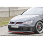Lame de pare-chocs avant "noir" "Rieger Tuning" pour VOLKSWAGEN GOLF 7