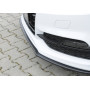 Lame de pare-chocs avant "noir" "Rieger Tuning" pour AUDI A3 (8V)