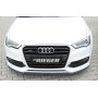 Lame de pare-chocs avant "noir" "Rieger Tuning" pour AUDI A3 (8V)