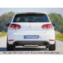 Diffuseur de pare-chocs arrière "noir brillant" "Rieger Tuning" pour VOLKSWAGEN GOLF 6