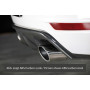 Diffuseur de pare-chocs arrière "noir brillant" "Rieger Tuning" pour VOLKSWAGEN GOLF 6