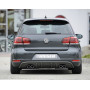 Diffuseur de pare-chocs arrière "Carbon look" "Rieger Tuning" pour VOLKSWAGEN GOLF 6