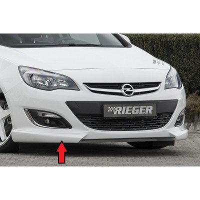 Ajout de pare-chocs avant "Rieger Tuning" pour OPEL ASTRA J
