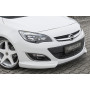 Lame pour ajout de pare-chocs avant "Carbon-look" "Rieger Tuning" pour OPEL ASTRA J