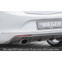 Diffuseur de pare-chocs arrière "Noir brillant" "Rieger Tuning" pour OPEL ASTRA J