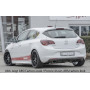 Diffuseur de pare-chocs arrière "Noir brillant" "Rieger Tuning" pour OPEL ASTRA J