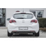 Diffuseur de pare-chocs arrière "Noir brillant" "Rieger Tuning" pour OPEL ASTRA J