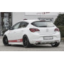 Diffuseur de pare-chocs arrière "Noir" "Rieger Tuning" pour OPEL ASTRA J