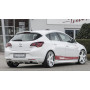 Diffuseur de pare-chocs arrière "Noir" "Rieger Tuning" pour OPEL ASTRA J