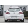 Diffuseur de pare-chocs arrière "Carbon-look" "Rieger Tuning" pour OPEL ASTRA J