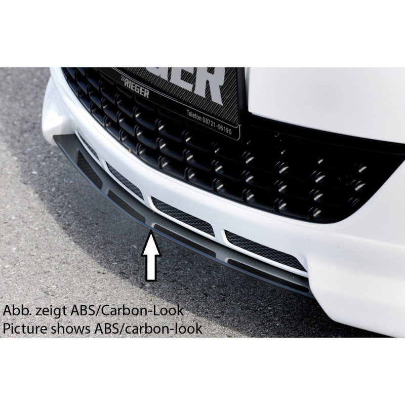 Lame Sous Pare-choc Avant OPEL ASTRA G - ABS Noir Brillant - Look RS - Marque AUTOFARI