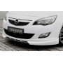 Lame pour ajout de pare-chocs avant "Noir" "Rieger Tuning" pour OPEL ASTRA J