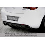 Diffuseur de pare-chocs arrière "Carbon-look" "Rieger Tuning" pour OPEL ASTRA J