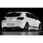 Diffuseur de pare-chocs arrière "Noir brillant" "Rieger Tuning" pour OPEL ASTRA J