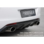 Diffuseur de pare-chocs arrière "Noir brillant" "Rieger Tuning" pour OPEL ASTRA J