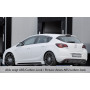 Diffuseur de pare-chocs arrière "Noir brillant" "Rieger Tuning" pour OPEL ASTRA J