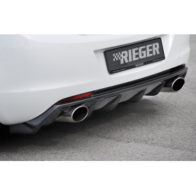 Diffuseur de pare-chocs arrière "Carbon-look" "Rieger Tuning" pour OPEL ASTRA J
