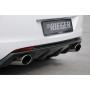 Diffuseur de pare-chocs arrière "Carbon-look" "Rieger Tuning" pour OPEL ASTRA J