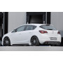 Diffuseur de pare-chocs arrière "Carbon-look" "Rieger Tuning" pour OPEL ASTRA J