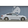 Lame de pare-chocs avant "noir" "Rieger Tuning" pour BMW SERIE 4 GRAN COUPÉ (F36)