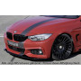 Lame de pare-chocs avant "noir" "Rieger Tuning" pour BMW SERIE 4 GRAN COUPÉ (F36)