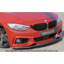 Lame de pare-chocs avant "noir" "Rieger Tuning" pour BMW SERIE 4 GRAN COUPÉ (F36)