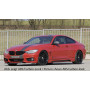 Lame de pare-chocs avant "noir" "Rieger Tuning" pour BMW SERIE 4 GRAN COUPÉ (F36)