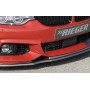 Lame de pare-chocs avant "Carbon-look" "Rieger Tuning" pour BMW SERIE 4 (F32/F33)