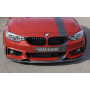 Lame de pare-chocs avant "Carbon-look" "Rieger Tuning" pour BMW SERIE 4 (F32/F33)