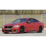 Lame de pare-chocs avant "Carbon-look" "Rieger Tuning" pour BMW SERIE 4 (F32/F33)