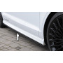 Lame de bas de caisse gauche "noir" "Rieger Tuning" pour AUDI A3 (8V)