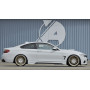 Lame de pare-chocs avant "noir brillant" "Rieger Tuning" pour BMW SERIE 4 GRAN COUPÉ (F36)