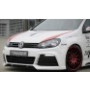 Lame de pare-chocs avant "noir" "Rieger Tuning" pour VOLKSWAGEN GOLF 6