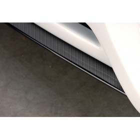 Lame de pare-chocs avant "Carbon look" "Rieger Tuning" pour VOLKSWAGEN GOLF 6