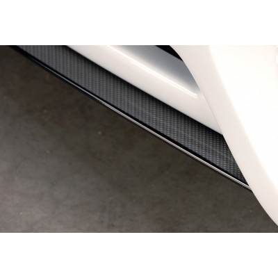 Lame de pare-chocs avant "Carbon look" "Rieger Tuning" pour VOLKSWAGEN GOLF 6