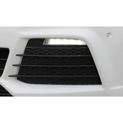 Grille d'aération droit "noir brillant" "Rieger Tuning" pour VOLKSWAGEN GOLF 6