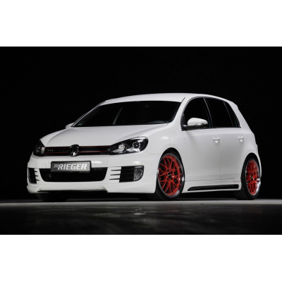 Ajout de pare-chocs avant "Rieger Tuning" pour VOLKSWAGEN GOLF 6