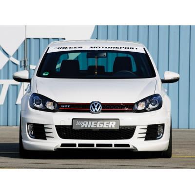 Ajout de pare-chocs avant "Rieger Tuning" pour VOLKSWAGEN GOLF 6