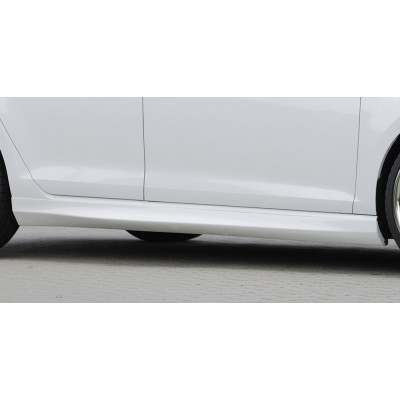 Bas de caisse gauche "noir" "Rieger Tuning" pour VOLKSWAGEN GOLF 6