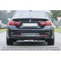 Diffuseur de pare-chocs arrière "Noir brillant" "Rieger Tuning" pour BMW SERIE 4 (F32/F33)