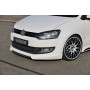 Lame pour ajout de pare-chocs avant "Carbon look" "Rieger Tuning" pour VOLKSWAGEN POLO 6 (6R)